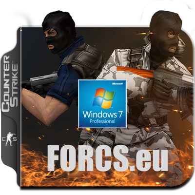 Counter Strike 1.6 windows 7 logo